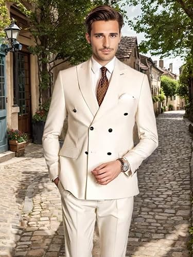 2 Piece Wedding Suits for Men