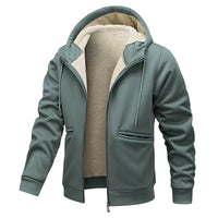 Winter hoodie men cashmere warm